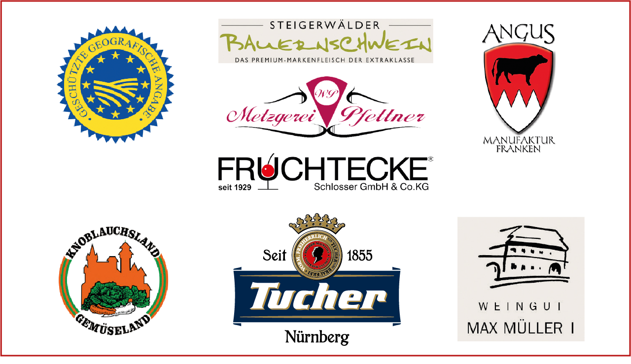 Bratwurst Röslein - Logos Lieferanten